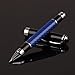 Carbon Fiber Gel Ballpoint Pen, Black Ink Business Signature Pen Metal Stationery - Black/Silver/Red/Blue