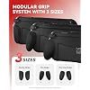 AIMZENIX Ergonomic Silicone Grip for Nintendo Switch 2, Non-Slip Replaceable Grips with 3 Sizes, Designed for Handheld Gaming, Dock Compatible