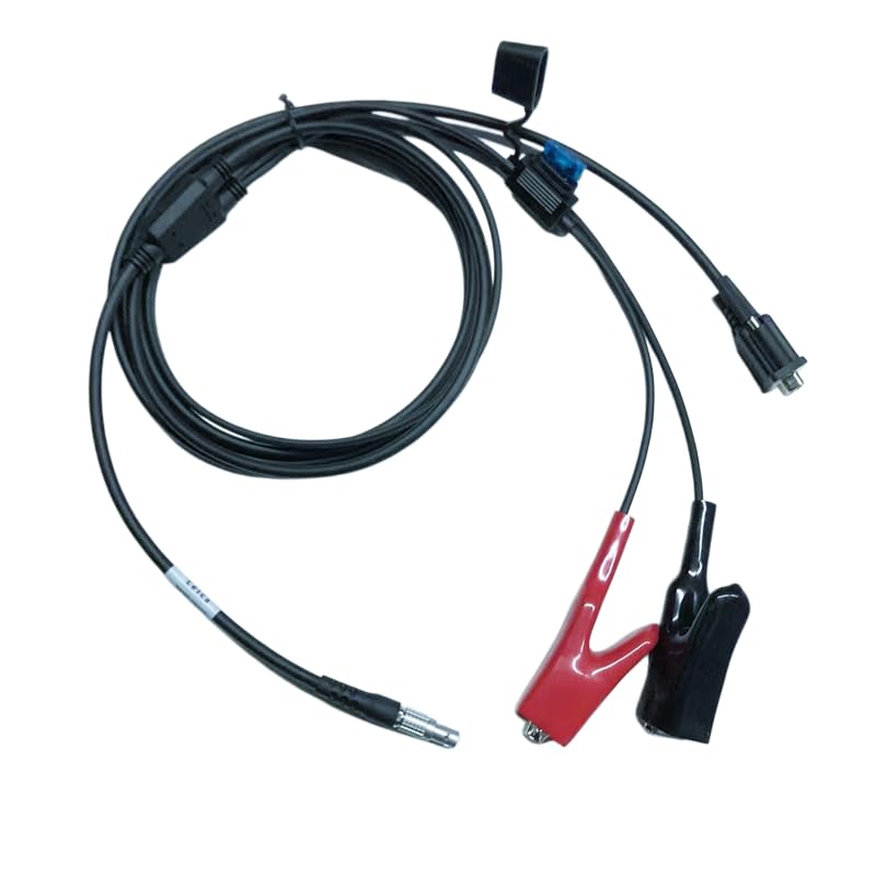New Y-Cable GEV187A for L e ICA Total Station to PC and Battery