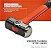 Crescent Fiberglass Engineer Hammer - Shock-Reducing Hammer with Ergonomic Grip & Forged Steel Head - Premium Hand Tool - 2 1/2 lb - CHFENG40