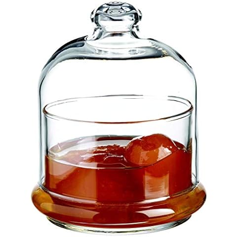 SWEET HOME Glass Dome for Sweets Cover