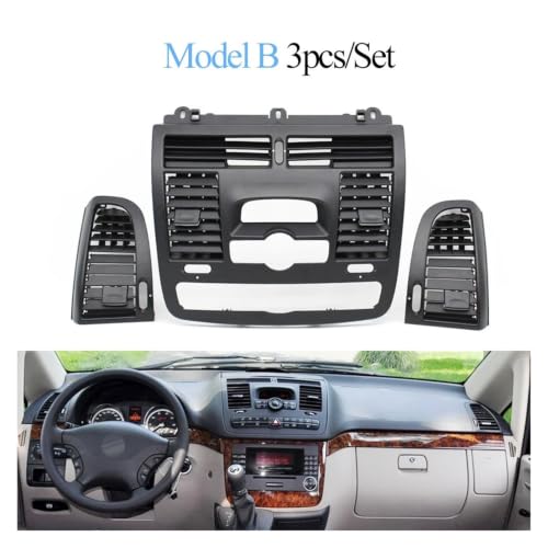 Réparer aération Mercedes Vito cassée avec cette grille AC RHD