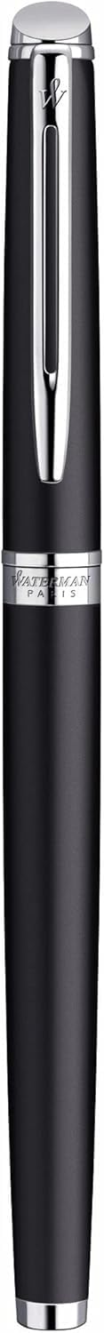 Waterman Hémisphère Füllfederhalter mit Gravur – Personalisiertes Luxus-Schreibgerät-Eleganter Schreibstift Geschenk für Damen & Herren (MATT BLACK C.T.)