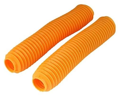 Xebrad XEBRAD Store Gabelschutzabdeckung 1 Paar Orange