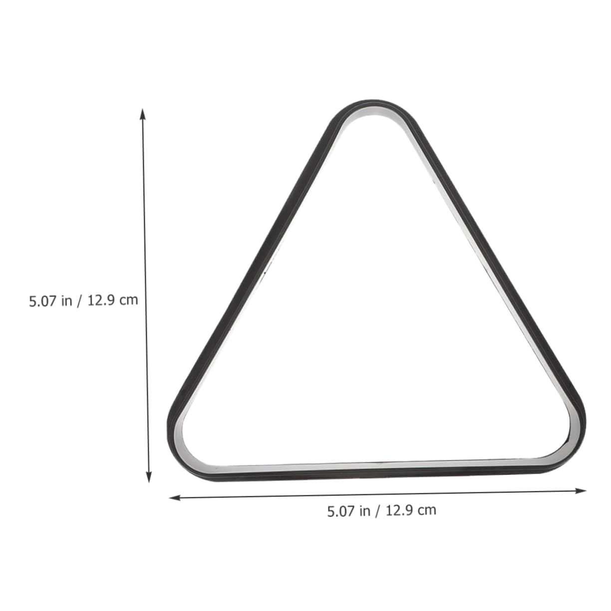 SUPVOX Estante Triangular de Plástico para Bolas de Billar, Soporte Organizador para Mesa de Billar