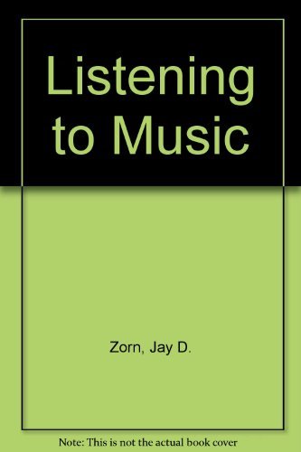 Listening to Music [Paperback]