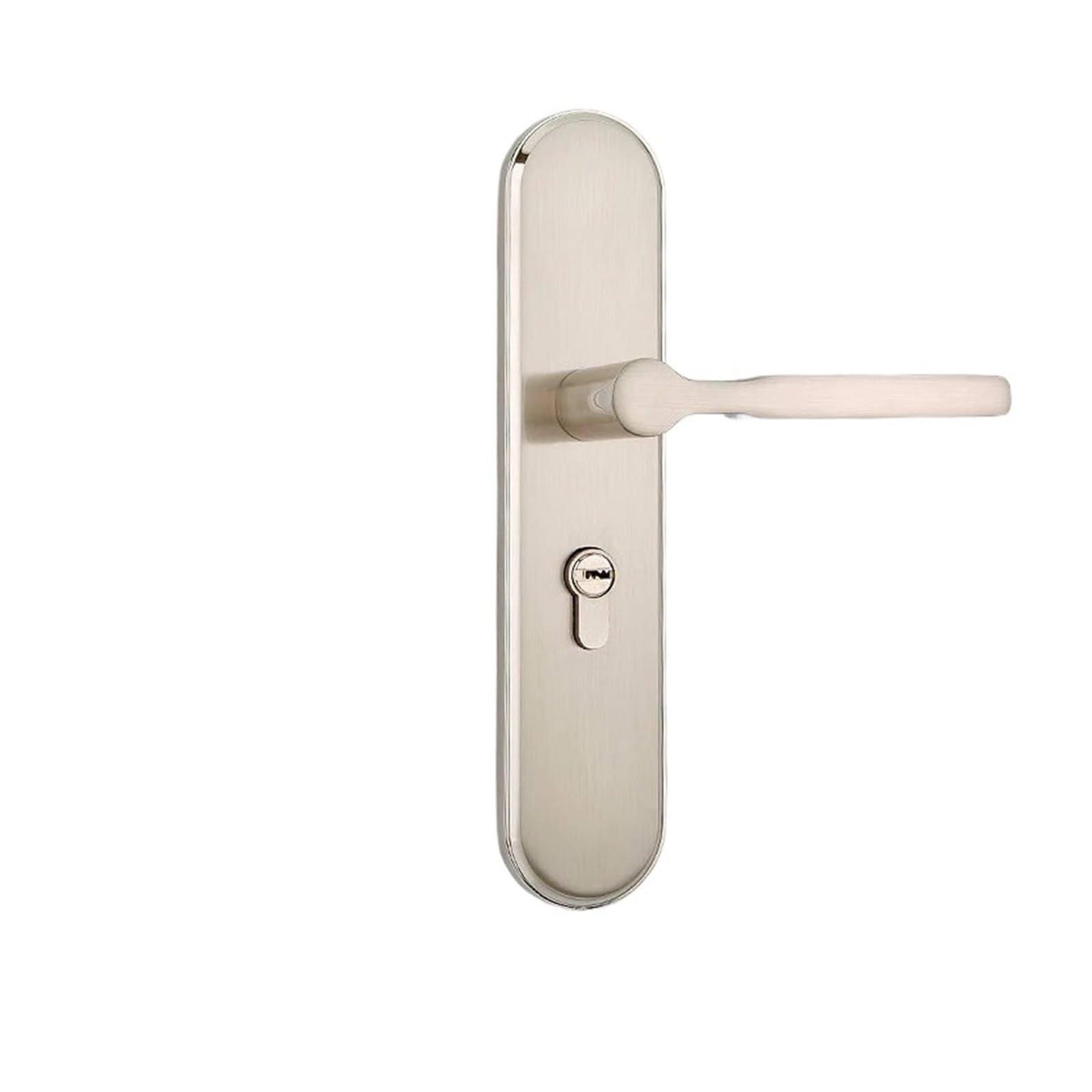 BSAXITHZB Door Lock with Key and Screw knob Door Handle(Silver)