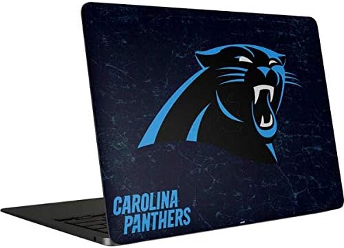 Skinit Decal Laptop Skin Compatible with MacBook Air 13in (2020) - Officially Licensed NFL Carolina Panthers Distressed Design