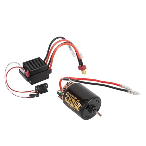 Moteur RC brossé avec ESC 45T pour voiture chenille crawler 1/10