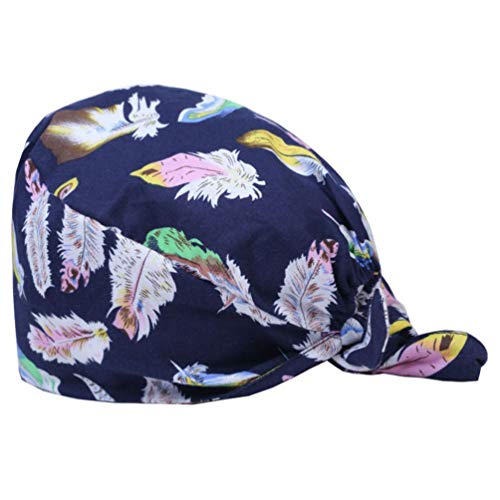 Super Big Clearance! TENDYCOCO Working Cap Tie Back Turban Cap with Sweatband Beanie Cap with Adjustable Tie Assorted Patterns Super Big Clearance! TENDYCOCO Working Cap Tie Back Turban Cap with Sweatband Beanie Cap with Adjustable Tie Assorted Patterns