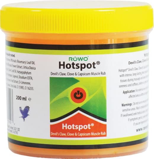 Hotspot Devils Claw, Clove and Capsicum Muscle Rub 200 ml tub Amazon
