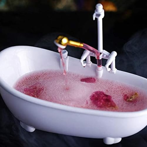 Joinpaya Creative Bathtub Drinks Container Cocktail Glass 8.86X7.09X4.13In 300Ml Novelty Wine Cup for Party Home Bar Fun Bath Cocktail Cup