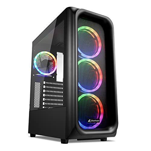 Sharkoon TK5M RGB, Gaming PC Gehäuse