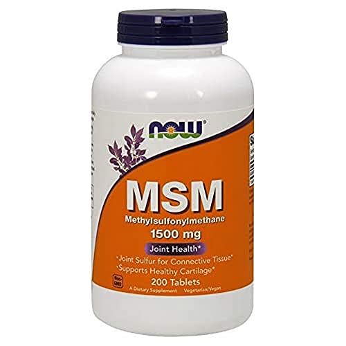 Now Foods Msm 1500Mg 200 Tablets (Pack Of 3) #TOP16