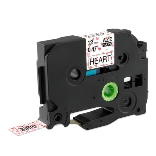 �������C�G���[��12mm�u���b�N���x���e�[�vTZE 231 TZE-MQY31 TZE-MQ531 TZE-MQE31 TZE-MQF31 TZE-MQG31 E105���x���v�����^�[�ƌ݊���(Hearts)