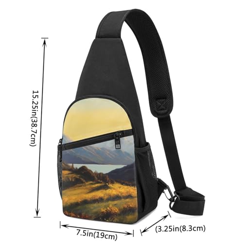 Mochila Tipo Bandolera Crossbody para Hombre y Mujer miniatura 3