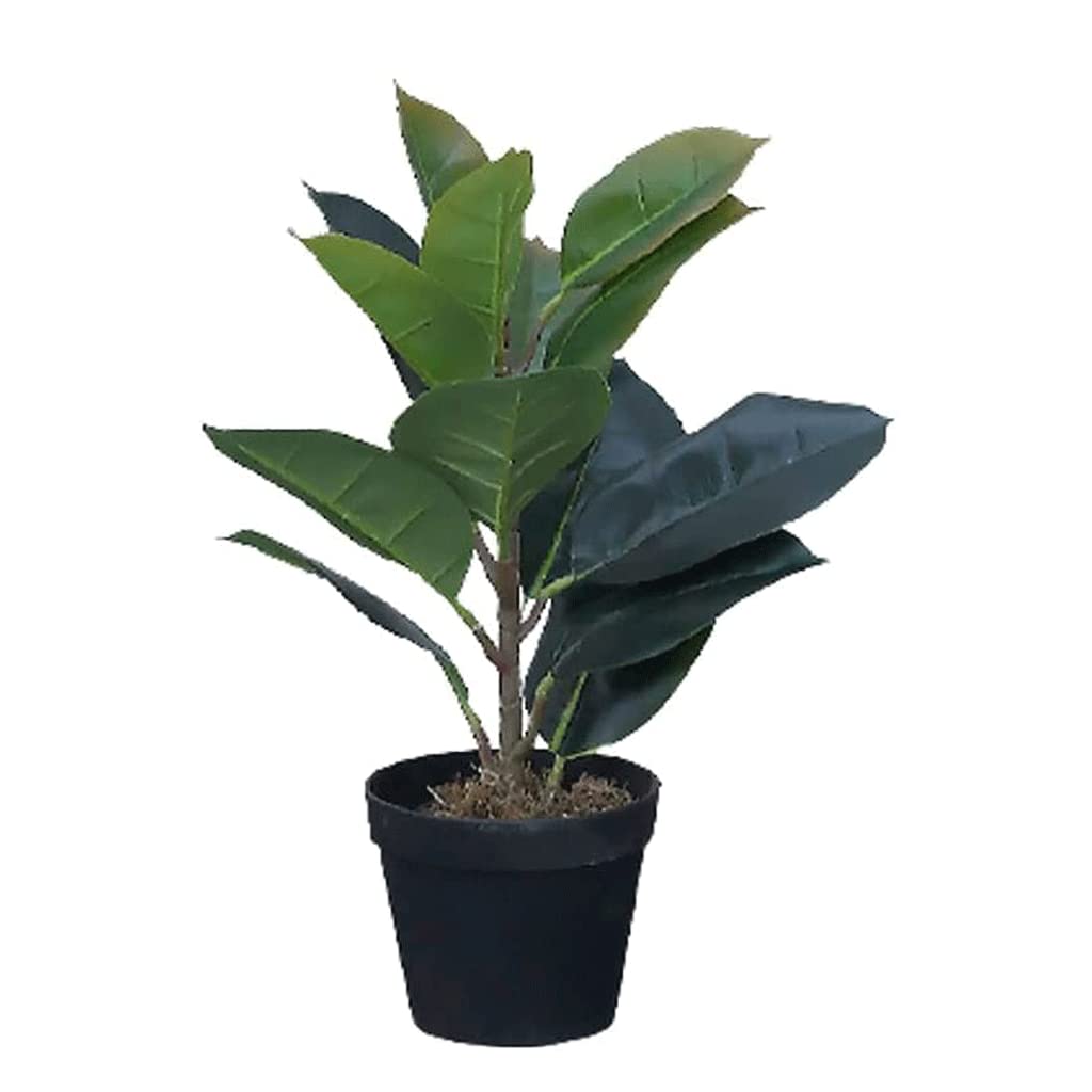 Alberi Artificiali Ornamentali, Piante Artificiali da Pavimento, Piccolo Albero Finto di Quercia e ficus, Adatto per L'Ufficio Domestico