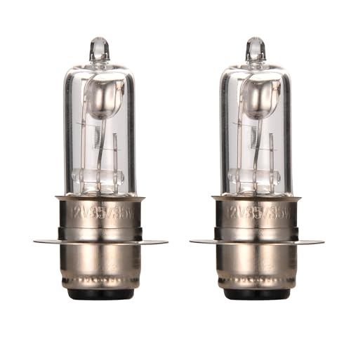 GOOFIT 12v 35w Faro P15d Bombilla Reemplazar Para 50cc 250cc Taotao ATV Moped Scooter
