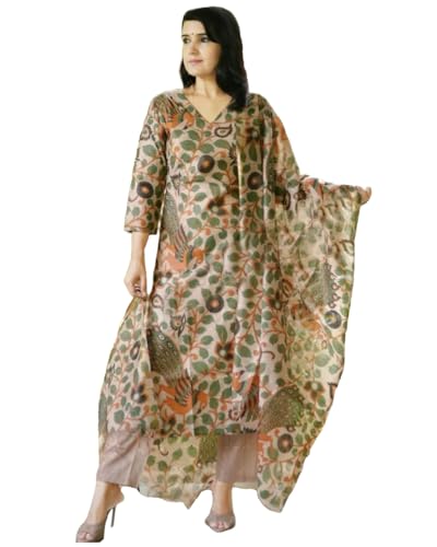 Kurta femme premium ensemble trois pièces raffiné avec dupatta