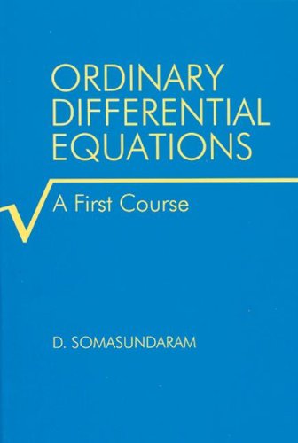 Buy Ordinary Differential Equations: A First Course — BookShops.in