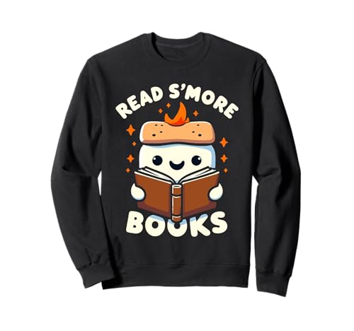 Read S’more Books Graphic - Funny Design for Book Lovers Sudadera