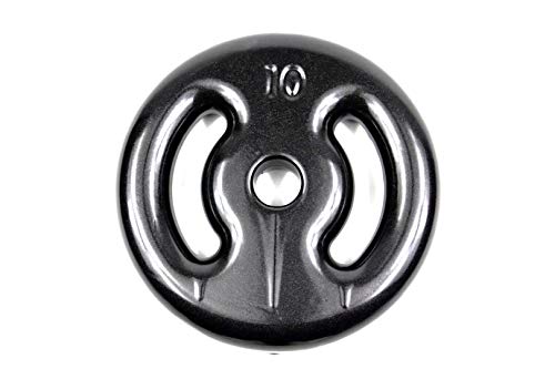 Anilha Emborrachada de 10kg Para Barras E Halteres Megagym