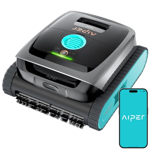Aiper Scuba S3 Robotic Pool Cleaner with Auto-Parking & Alerts, Azure