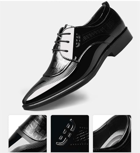 Men's Classic Dress Shoes Comfortable Business Shoes Modern Formal Derbys Lace-ups Oxford Shoes4