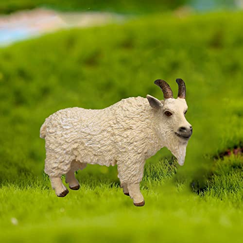 Higherbros Goat Animal Toy, Sheep Farm Animal Play Figure For Party Favors, Cake Topper, Gifts, Prizes, Rewards, Giveaways #TOP7