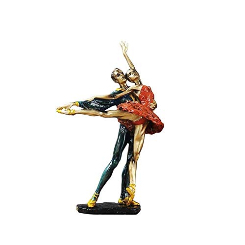 Statue d'ornements de ballet une romance moderne pour votre salon