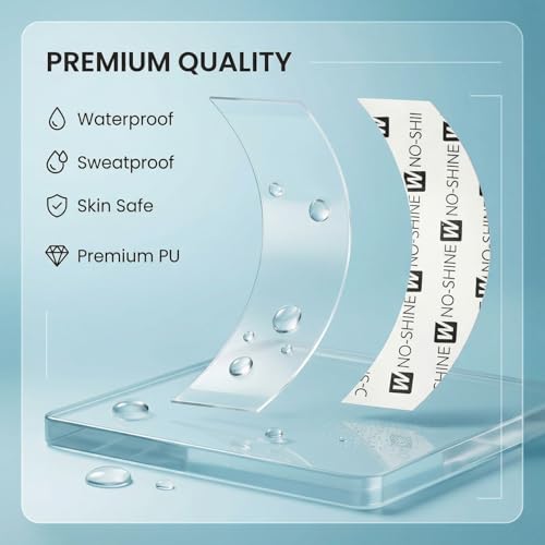 Image of Ultra Hold Waterproof Double-Sided Tape for Hair Patch & Wig (36 Pieces) Strong Grip & Invisible Hair System Adhesive, Hair Patch Tape for Men & Women | Long Lasting & All Weather Resistant