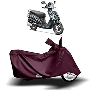 Cover Lab - Hero Maestro Edge New BS6 Water Resistant - Dust Proof - Full Bike Scooty Two Wheeler Body Cover for Hero Maestro Edge (Maroon)