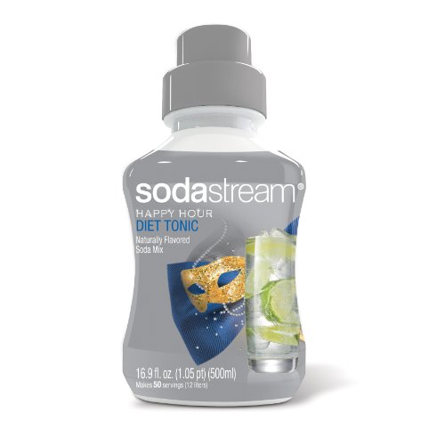 SodaStream 1020117013 Happy Hour Diet Tonic Syrup Soda Mix, 500ml