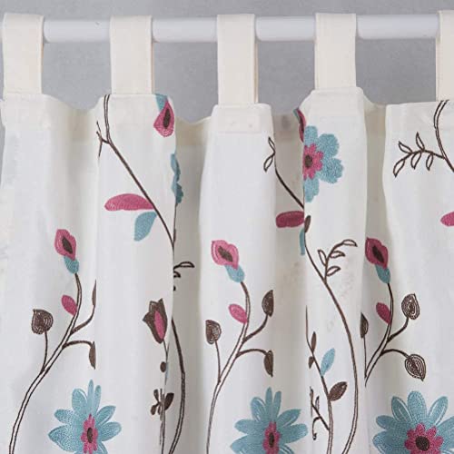 Cortinas cortas blancas de estilo rústico para transformar la luz de tu cocina o café 6