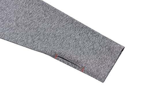 Camiseta feminina de manga comprida e corrida Little Donkey Andy para ginástica, secagem rápida, Dee