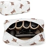 Borsa da Viaggio Compatibile con Dyson Airwrap, Custodia per Asciugacapelli Dyson e Accessori, Trousse da Viaggio Organizer per Strumenti per Styling Capelli Shark Flexstyle (Orso)