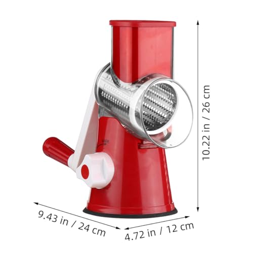 Cortadora manual multifuncional para verduras roja miniatura 2