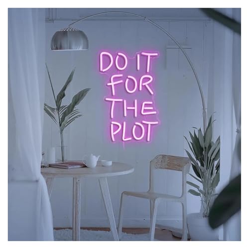 Néon LED décoratif Do it for the plot à intensité variable USB - 2