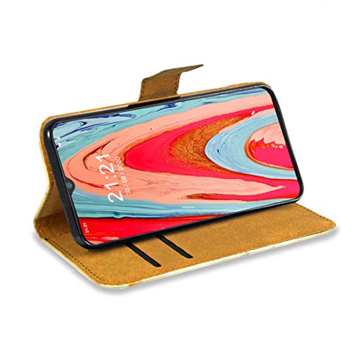 Wentian Cubot Note 20 Pro Case, Caseexpert® Retro Vintage Pattern Leather Kickstand Flip Wallet Bag Case Cover For Cubot Note 20 Pro #TOP1