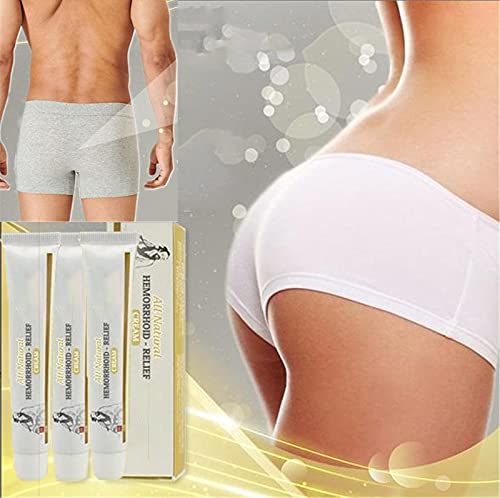 3pcs All-natural Hemorrhoid-relief Cream, Haemorrh Heal Herbal Cream Cover