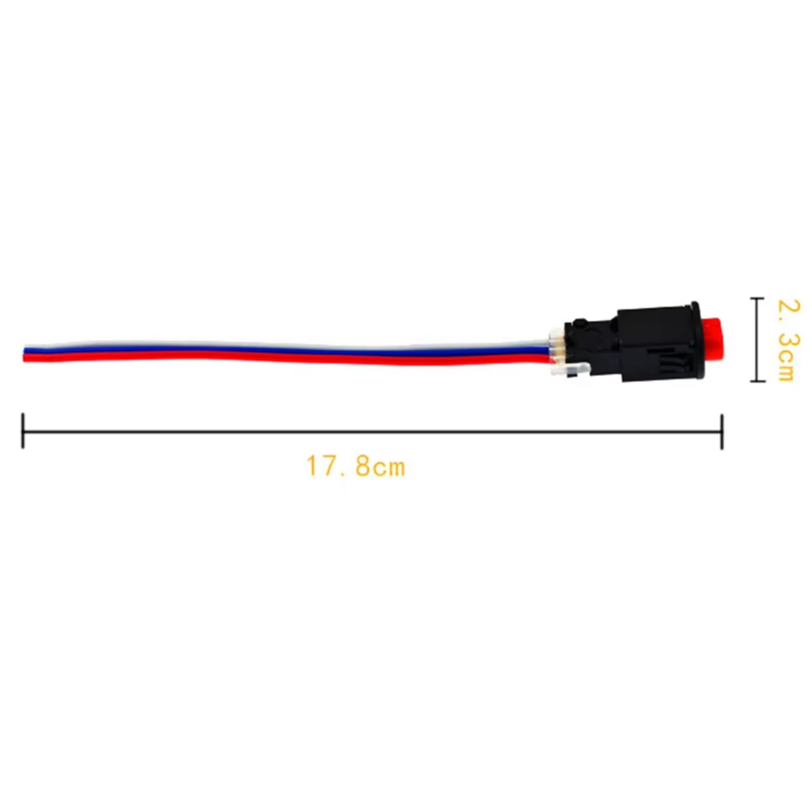 Lot De 2 Interrupteurs Doubles Pour Feux De Détresse Et Clignotants Pour Moto Contacteur d'Allumage