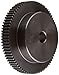 Martin TS16104 Spur Gear, 20? Pressure Angle, High Carbon Steel, Inch, 16 Pitch, 3/4" Bore, 6.625" OD, 0.750" Face Width, 104 Teeth