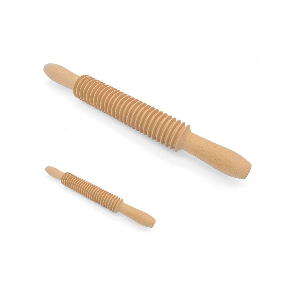 1 szt. Gwintowany wałek do ciasta Spaghetti Stick Krajalnica do makaronu Wzorzyste pałeczki do makaronu Śruba Wałek do ciasta Rolling