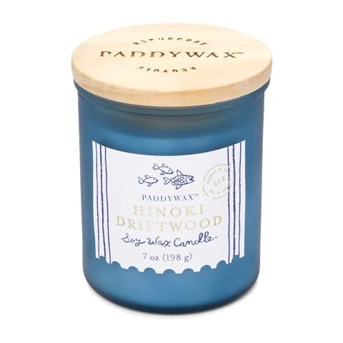 Paddywax Hinoki Driftwood Candle Cover