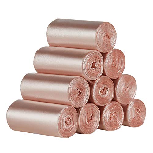 TINGS 110Pcs Roll 45x50cm Flat Top Type Disposable Trash Bags Thicker Strength Plastic Bags Household Garbage bag,90pc