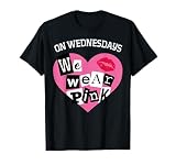 On Wednesday we wear Pink Funny Valentine T-Shirt