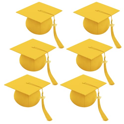 Image of Unisex Matte Graduation Cap 2026 2027 Tassel for High School