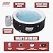 Coleman Miami 2 to 4 Person Inflatable Hot Tub, Round Energy-Efficient Portable Outdoor Spa with 120 AirJets, 71