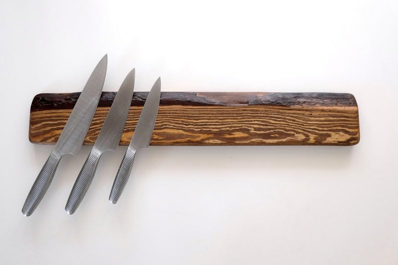 Magnetic knife block/Magnetic knife holder/Knive rack/Kitchen knife display