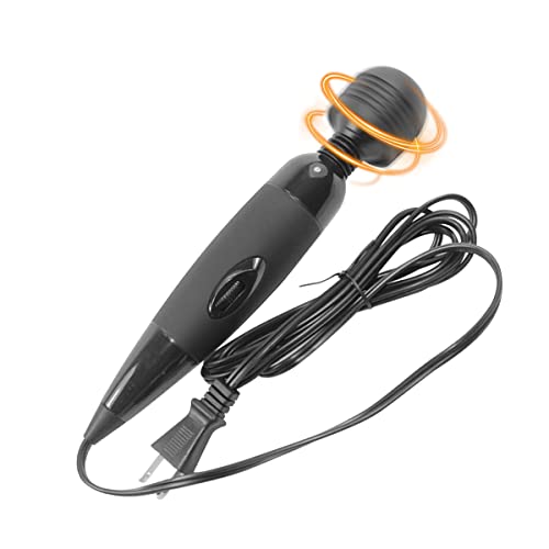 Muscle Massage Stick for Athletes - 10 Speeds, Powerful Handheld Deep Tissue Percussion Massager for Body, Back, Shoulder Pain - Quite Portable Electric Therapy Fascia Stick
